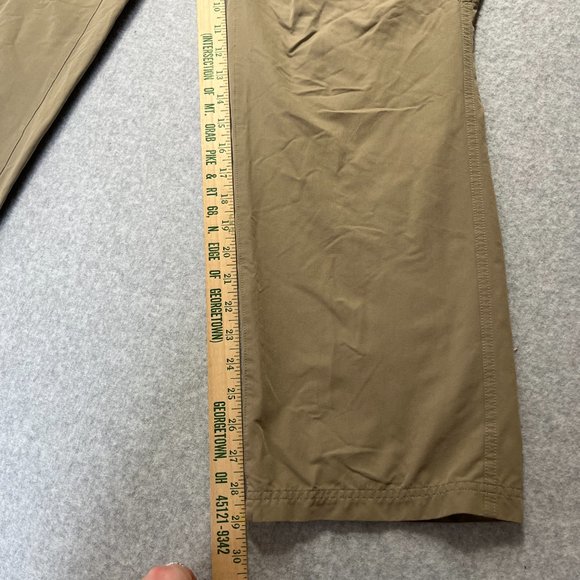 Mountain Hardwear Pants Mens 32x29 Brown Cargo Nylon Outdoor Hiking Straight - Picture 5 of 11